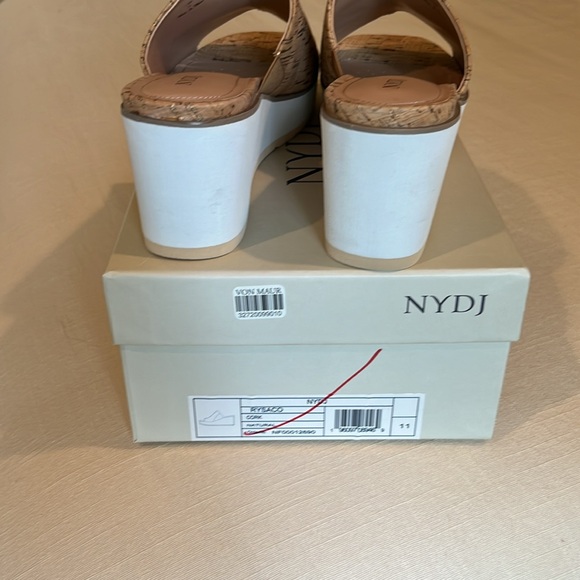 NWOT—NYDJ Cork platform sandals with soft wedge heel—FREE SHIPPING ✈️ new in box - Picture 7 of 7